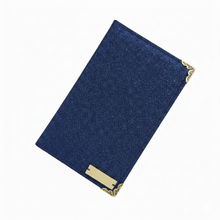 Load image into Gallery viewer, Royal Blue Aria Queen of the Night Luxury Travel Document Holder