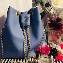 Load image into Gallery viewer, Georgina Timeless Rose Luxury Bucket Handbag