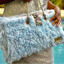 Load image into Gallery viewer, Fairy Floss Cotton Candy Luxury Glam Handbag
