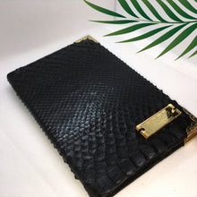Load image into Gallery viewer, Giorgio Safari Python Skin Luxury Passport Holder - JHENELLA ISAAC