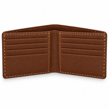 Load image into Gallery viewer, Cameron Safari Chocolate Brown Luxury Leather Wallet
