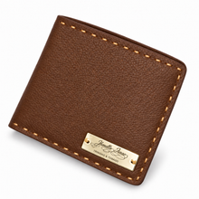 Load image into Gallery viewer, Cameron Safari Chocolate Brown Luxury Leather Wallet
