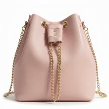 Load image into Gallery viewer, Georgina Luxury Bucket Handbag (The Timeless Rose Collection)
